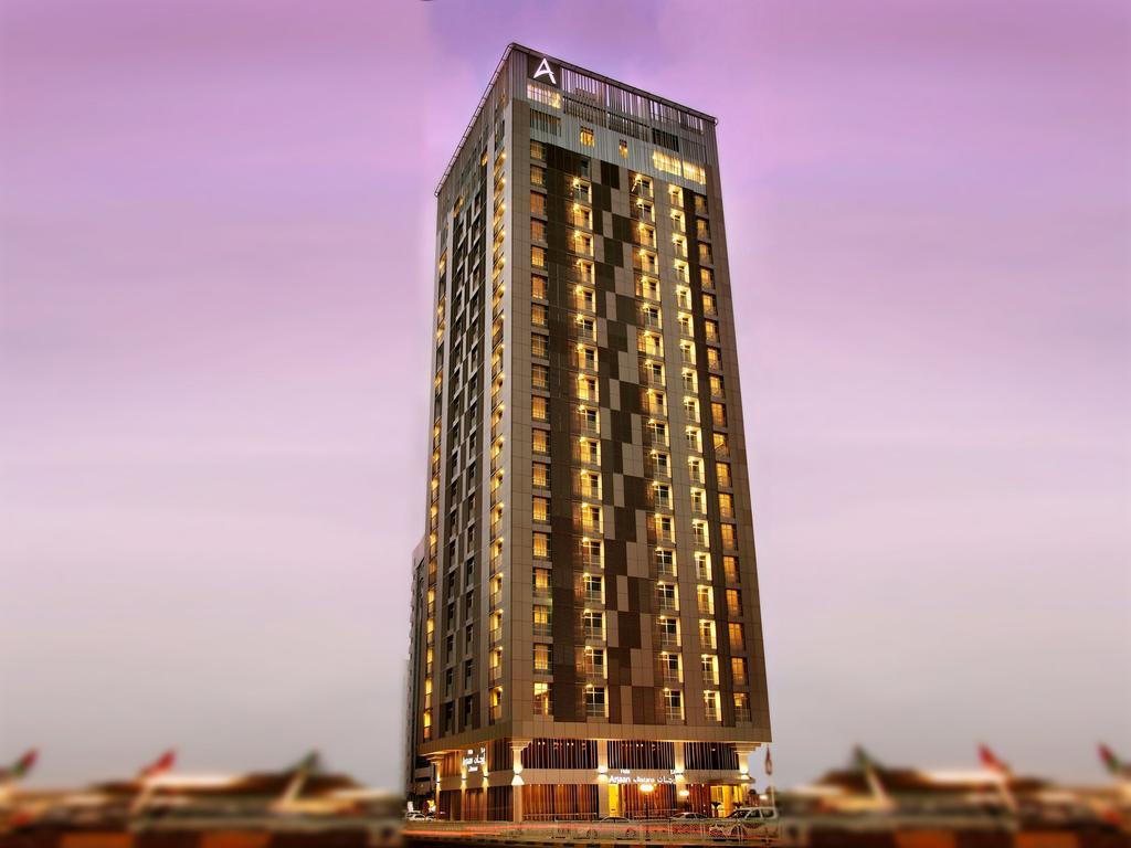 Hala Arjaan By Rotana, Deluxe Hotel Apartments Abu Dhabi Exterior foto